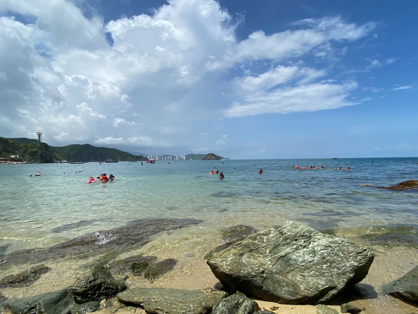 Playa Blanca en Santa Marta
